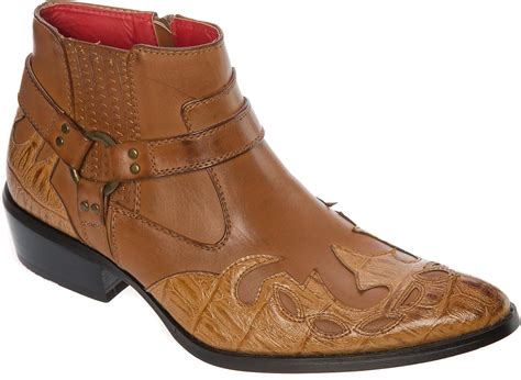 Cowboy Boots for Men - Men's Western Boots With Embroidered, Slip Resistant Square Toe. . Cowboy boots for men amazon